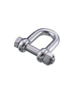 Stainless Steel Safety D-ShackleLoose Stopper Nut Type 1อัน