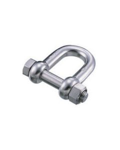 Stainless Steel Safety D-ShackleLoose Stopper Nut Type 1อัน