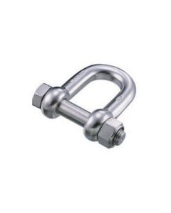 Stainless Steel Safety D-ShackleLoose Stopper Nut Type 1อัน