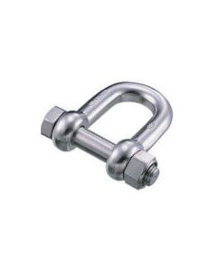 Stainless Steel Safety D-ShackleLoose Stopper Nut Type 1อัน