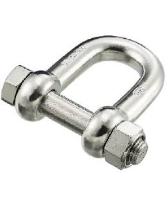 Stainless Steel Safety D-ShackleLoose Stopper Nut Type 1อัน