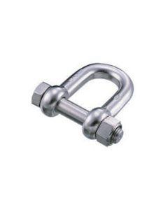 Stainless Steel Safety D-ShackleLoose Stopper Nut Type 1อัน