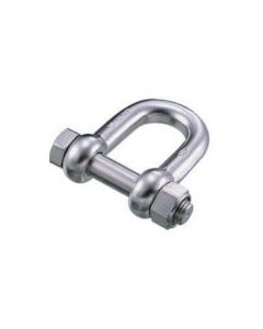 Stainless Steel Safety D-ShackleLoose Stopper Nut Type 1อัน