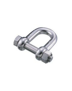 Stainless Steel Safety D-ShackleLoose Stopper Nut Type 1อัน