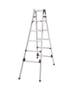 Aluminum Adjustable Leg Stepladder 1อัน