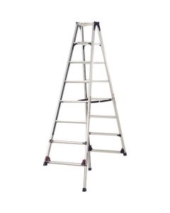 Aluminum Adjustable Leg Stepladder 1อัน
