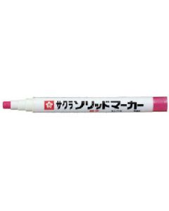 เครื่องหมายทึบพิมพ์สีแดงละเอียด