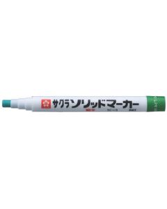เครื่องหมายทึบสีเขียวพิมพ์ละเอียด