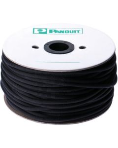 ท่อซุปเปอร์เน็ต (ชนิดป้องกันการหลุดลุ่ย) สีดำ เส้นผ่านศูนย์กลางภายนอก 9.7มม. 60.96ม