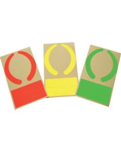 seal of safety belt to visual recognition. 1แผ่น