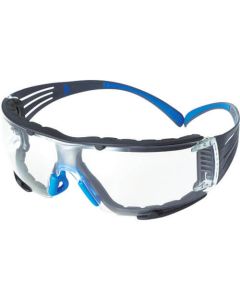 แว่นตาป้องกัน Secure Fit แบบใส SF401SGAF-BLU-F พร้อมปะเก็น