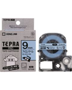 Tepra PRO Tape Cartridge Iron Blue / Black Letters