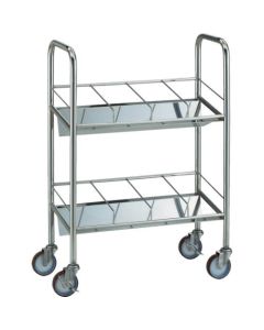Stainless Steel File Trolley (SUS304)