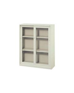KR บานเลื่อนคู่ (บานกระจก) SG-304FR LGY (18432)