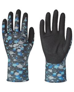 ถุงมือไนไตรไม่มีซับใน SG-A025 สีดำ M