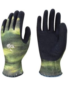 Natural Rubber Coated Gloves 10ชุด