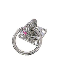Stainless Steel Revolving Eye Plate w/ring 1อัน