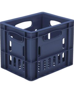 คอนเทนเนอร์ขนส่งเครื่องดื่ม 201930 Pure Crate 12P-14 (สำหรับแพ็คทรงจั่ว 1L x 12 ขวด) สีฟ้า