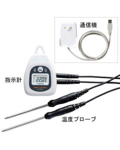เครื่องบันทึกอุณหภูมิ 2 ช่อง SK-L210T ครบชุด (8186-00)
