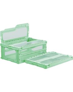 MADO-CON Light C Type มีฝา 57.1L 649 x 439 x 262 Green