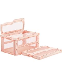 คอนเทนเนอร์แบบฝาพับได้ 559180 Madcon Light C-75B สีชมพู