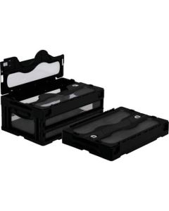 MADOCON มีฝาปิด 30L 530 x 366 x 230 Black