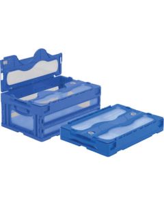 MADOCON มีฝาปิด 30L 530 x 366 x 230 Blue
