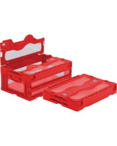 MADOCON มีฝาปิด 30L 530 x 366 x 230 Red