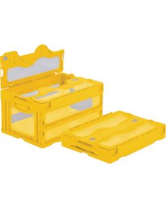 MADOCON มีฝาปิด 40L 530 x 366 x 281 Yellow