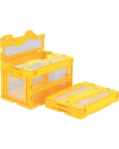 MADOCON มีฝาปิด 50L 530 x 366 x 334 Yellow