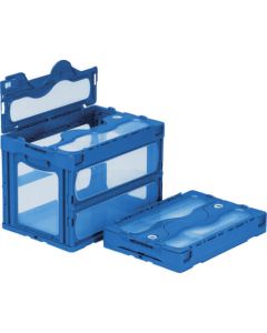 MADOCON มีฝาปิด 60L 530 x 366 x 389 Blue