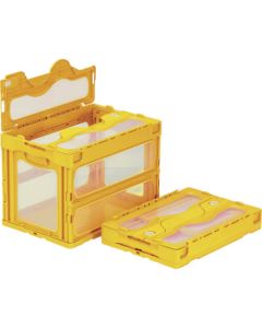 คอนเทนเนอร์แบบฝาพับ 559230 Madcon C-60B สีเหลือง