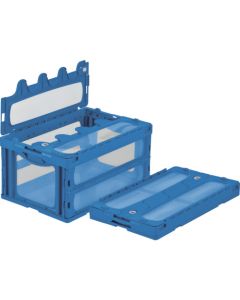 MADOCON มีฝาปิด 70L 649 x 439 x 340 Blue