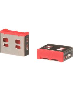 Smartkeeper series บล็อคป้องกัน USB Type-A สีแดง 5 ชิ้น SKUSBA-V