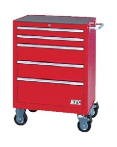 Compact Roller Cabinet 5 ชั้น 5 ลิ้นชัก 680 x 460 x 975 Red