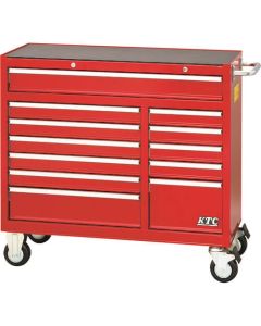 Compact Roller Cabinet 7 ชั้น 12 ลิ้นชัก 1045 x 460 x 975 Red