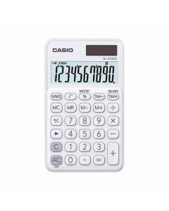 เครื่องคิดเลข 10 หลัก ประเภทพกพา SL-310UC white