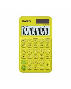 เครื่องคิดเลข 10 หลัก ประเภทพกพา SL-310UC Yellow