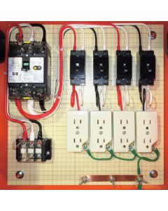 Temporary Electric Light Distribution Panel