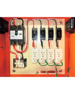 Temporary Electric Light Distribution Panel