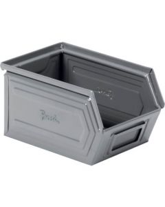 ตะกร้าใส่ชิ้นส่วนโลหะ สีเทา 3.8 ลิตร ขนาดภายนอก 140 x 230 x 130