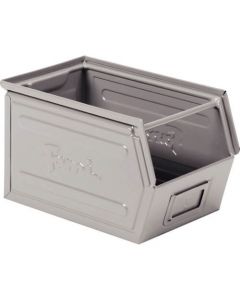 ตะกร้าใส่ชิ้นส่วนโลหะ สีเทา 12.5 ลิตร ขนาดภายนอก 200 x 350 x 200