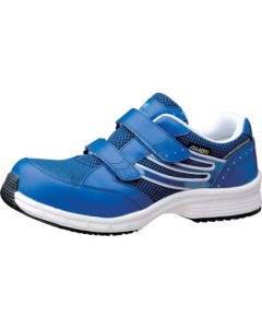 รองเท้าผ้าใบกันลื่น Toe Box SLS-705 สีฟ้าไฟฟ้าสถิต 29 ซม