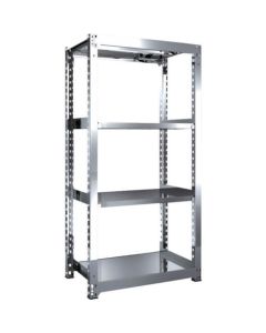 Medium-Duty Stainless Steel Shelving(Weight Capacity 300kg per Shelf)