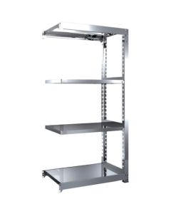 Medium-Duty Stainless Steel Shelving(Weight Capacity 300kg per Shelf)