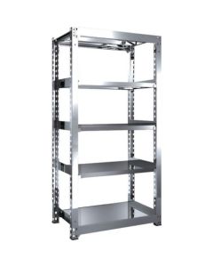 Medium-Duty Stainless Steel Shelving(Weight Capacity 300kg per Shelf)