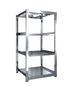 Medium-Duty Stainless Steel Shelving(Weight Capacity 300kg per Shelf)