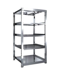 Medium-Duty Stainless Steel Shelving(Weight Capacity 300kg per Shelf)