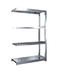 ชั้นวาง SM3 ประเภท SUS 1200X471XH1800 เชื่อมต่อ 4 ขั้น