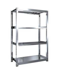 Medium-Duty Stainless Steel Shelving(Weight Capacity 300kg per Shelf)